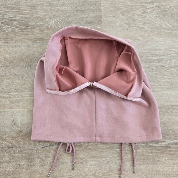 Mini Skirt High-Waist Small Faux Suede Bodycon Sexy Lace-Up Criss Cross Split - Picture 14 of 14